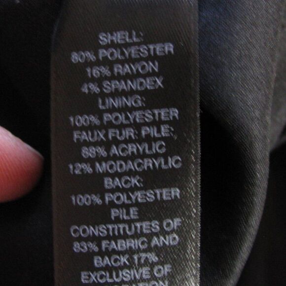 WHBM black coat XS - Picture 12 of 12